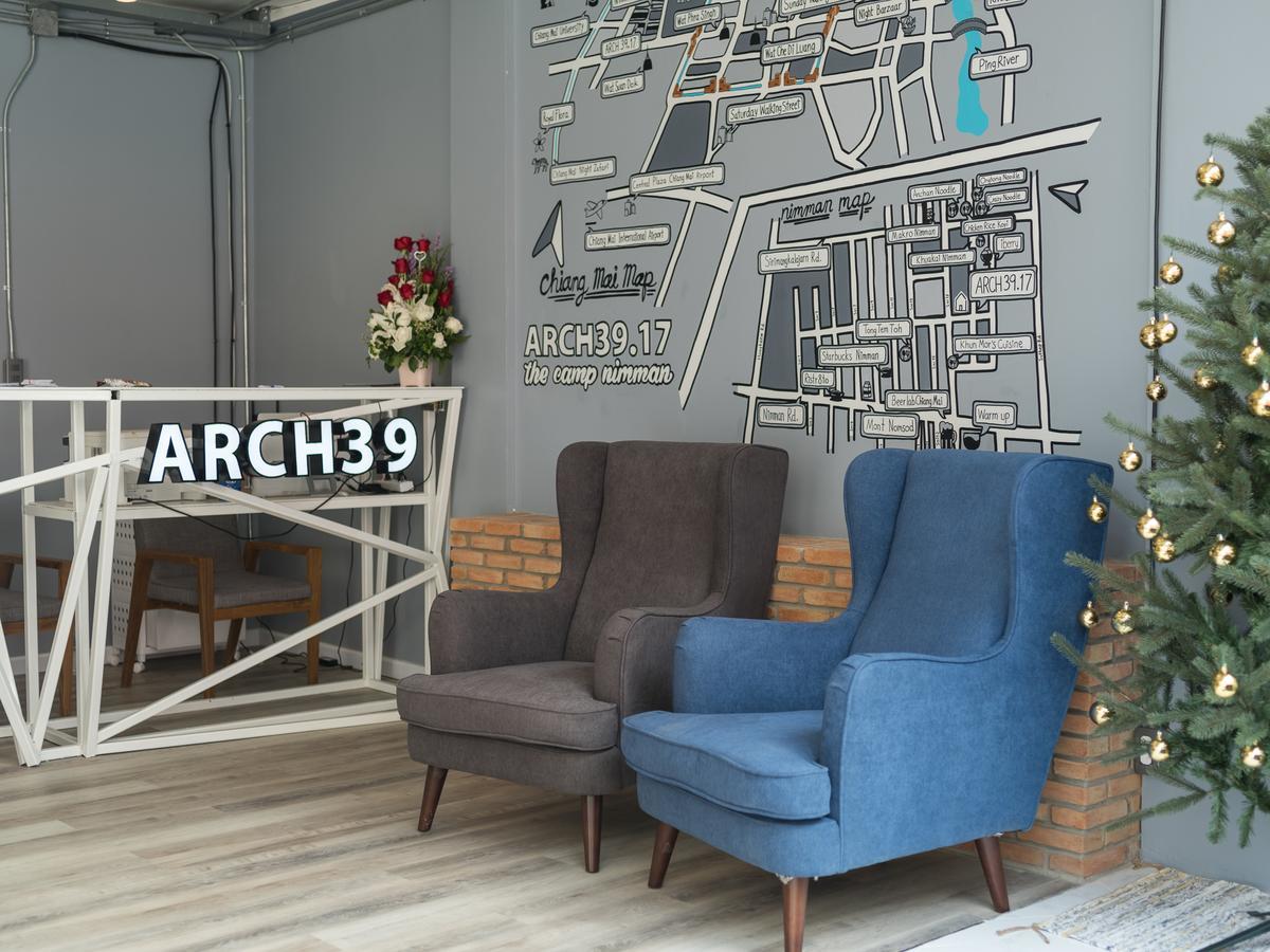 Arch39.17 Nimman Hotel Чиангмай Екстериор снимка
